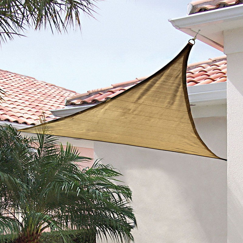 ShelterLogic 16' Triangle Shade Sail & Reviews Wayfair